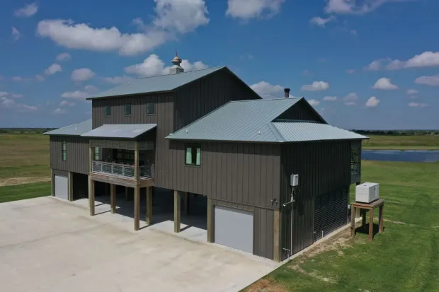 Recent roofing project
